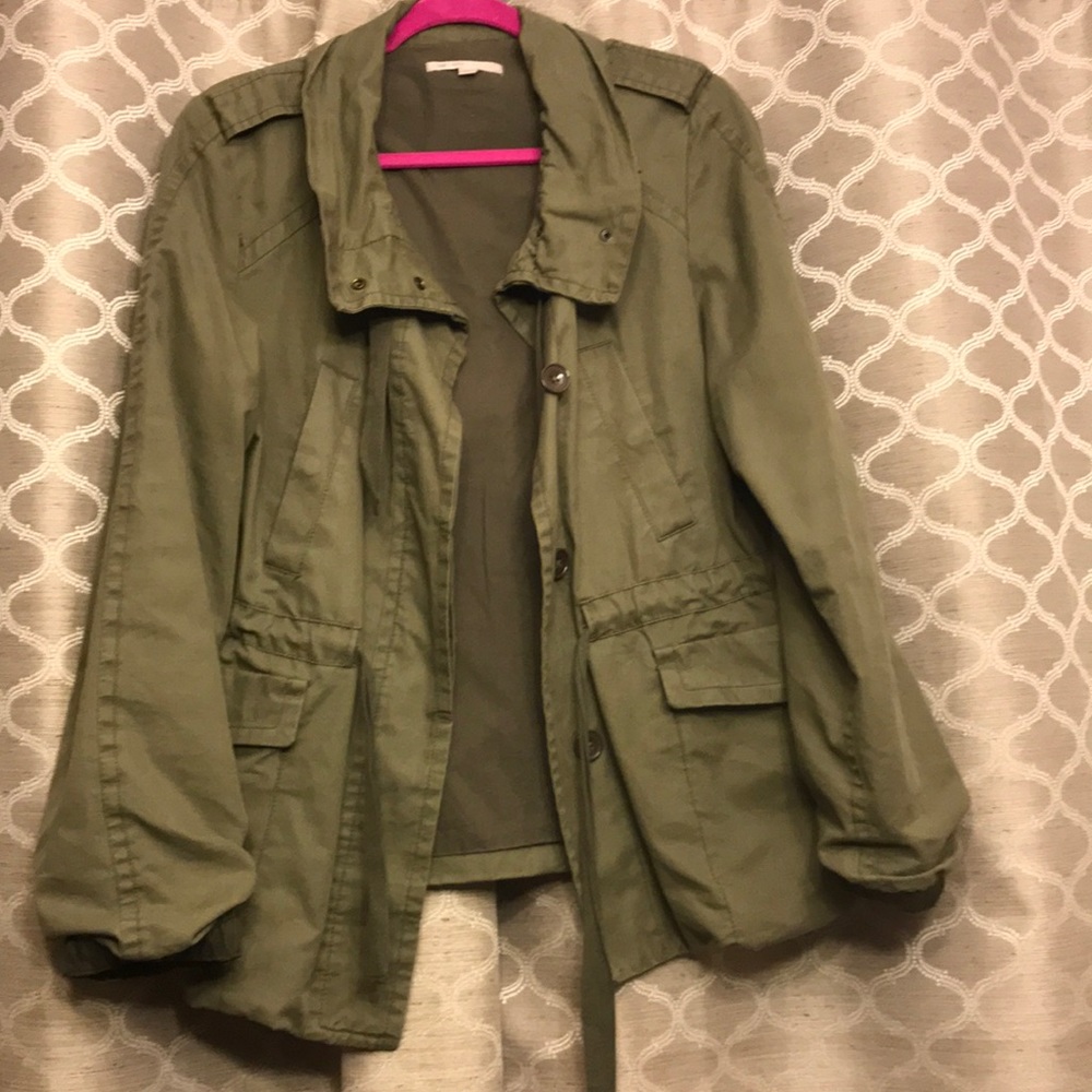 Gap Sz M army green cargo utility jacket
